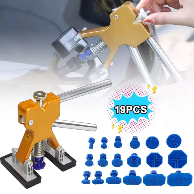 

Набор для бескрасочного ремонта вмятин автомобиля, Горячий вакуумный вытягиватель для кузова и удаления градовых ямок, Набор пластиковых монтажных лопаток для кузовного ремонта