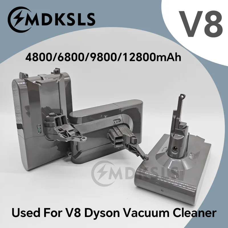 2026 New For Dyson V8 21.6V 12800mAh Replacement Battery for Dyson V8 Absolute Cord-Free Vacuum Handheld Vacuum Cleaner Battery