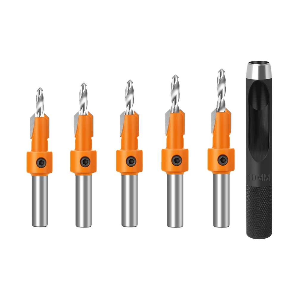 

DIY Woodworking Countersink Drill Bit Home DIY Woodworking Projects DIY Projects For Clean Holes Hex Wrench Compatible
