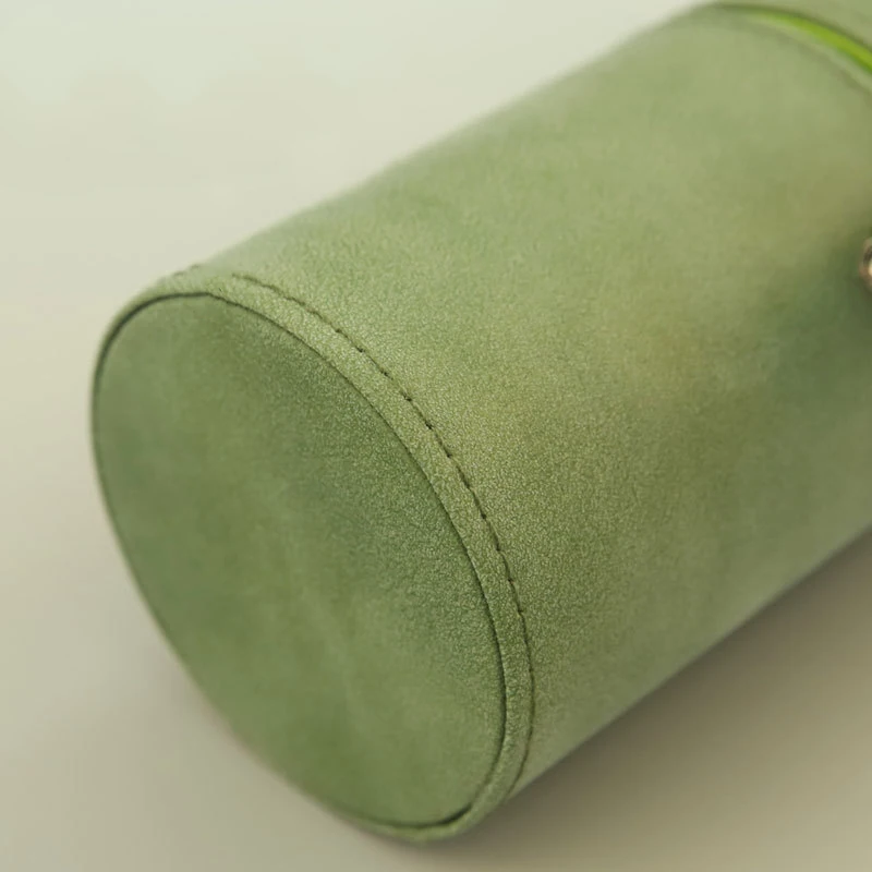 PUレザー化粧ブラシバケツポータブルトラベル化粧品バッグ多機能防塵防水化粧ブラシシリンダー