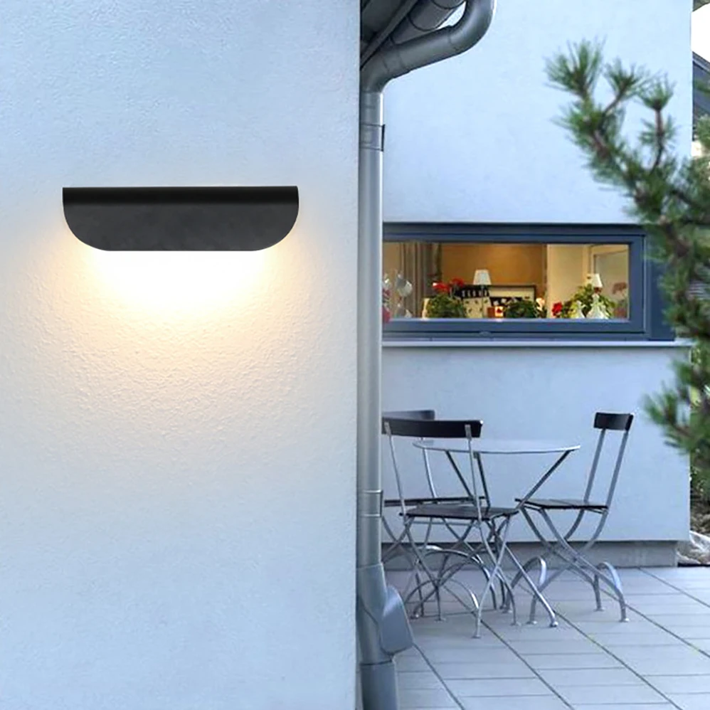 AC85-265V LED Wall Lamp 10W Modern Minimalist Style IP65 Waterproof Indoor/Outdoor Lamp with 3 Years Warranties