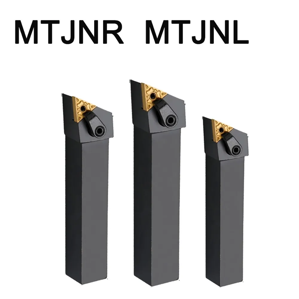 External Turning Tool Holder MTJNR MTJNL CNC Lathe Cutting Tool Bar MTJNR1616H16 MTJNR2020K16 MTJNR2525 MTJNR3232 Carbide Shank