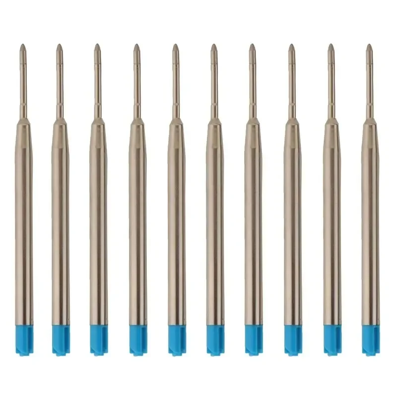 5/10/20/30PCS L:3.9 In Ballpoint Pen Refills for Parker Pens Medium Point blue Black Ink Rods for Writing Office Stationery view 2