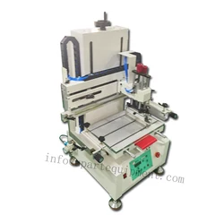 Small Auto Cardboard Box Screen Printing Machine Tabletop Label Screen Printers For Sale