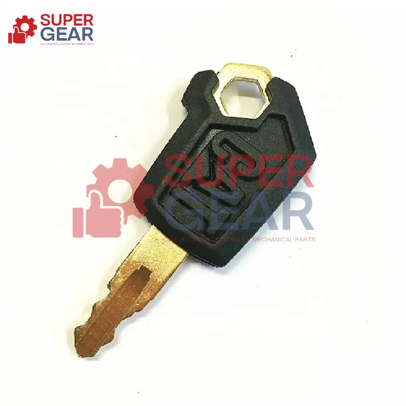 Excavator oem heavy construction equipment master key set 5P8500 Ignition switch key for CAT