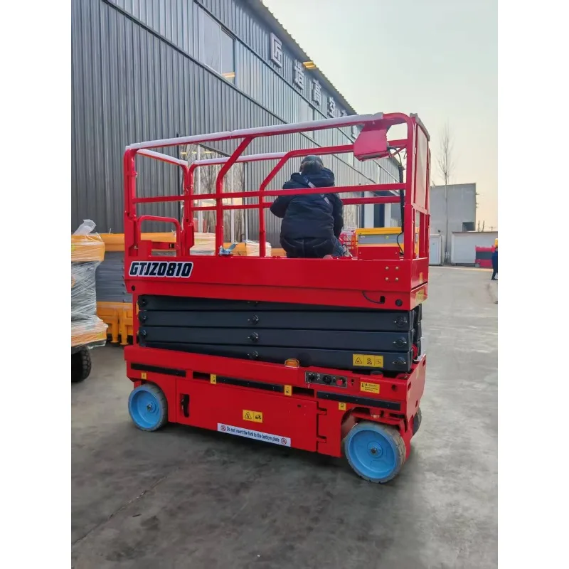 Self-propelled scissor lifting platform factory price mobile electric scissor lifting platform Self-propelled scissor