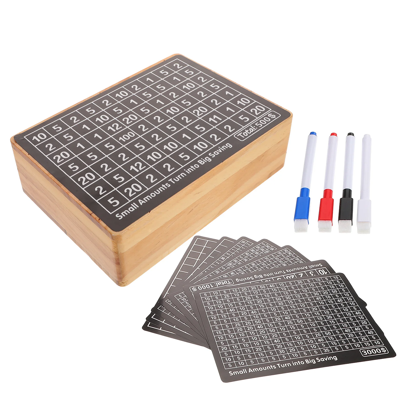 1 مجموعة 1 مجموعة خشبية حصالة على شكل حيوان الإبداعية عملة جرة للديكور المنزل الخشب حصالة صندوق التوفير وعاء عملة الحاويات #3