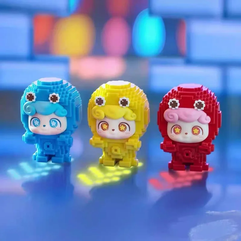 Qkid Game Story Mini Blind Box Toys Action Figure Kawaii Cartoon Dolls Desktop Ornaments Surprise Girls Gift Collection