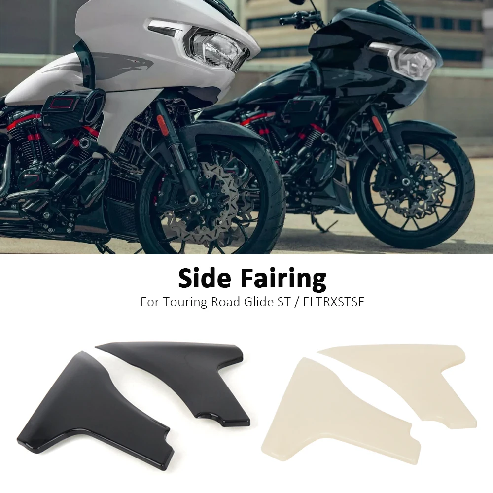 

2023 2024 New Motorcycle ABS Unpainted/Black Right Left Side Panel Frame Fairing For Touring CVO Road Glide ST FLTRXSTSE