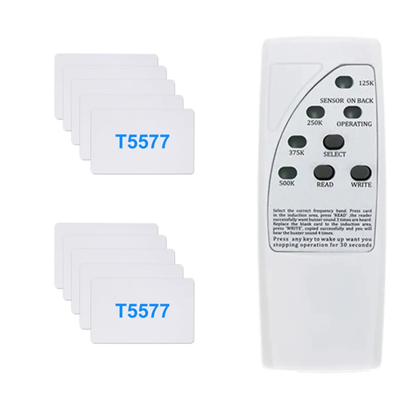 RFID Multi Frequency Card Reader 125Khz T5577 Clone Key Duplicator EM4305 Tag Copy Copier EM4100 Writer ID TK4100 Programmer