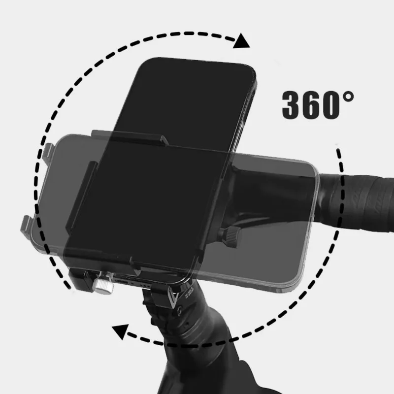Folding Mountain Bike Mobile Phone Holder Non-slip and Waterproof Bicycle Computer Holder Bicycle Accessories