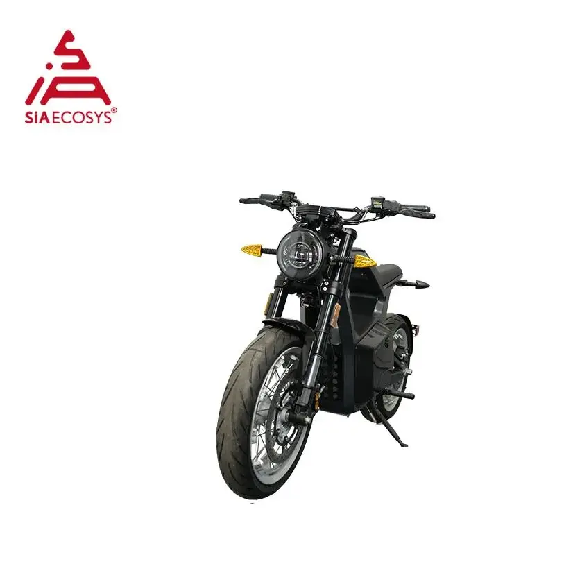 SiAECOSYS 72V 120KPH High Power Cast Aluminum Integrally Formed Frame MT Electric Motorcycle with 4Kwh Lithium-Ion Battery