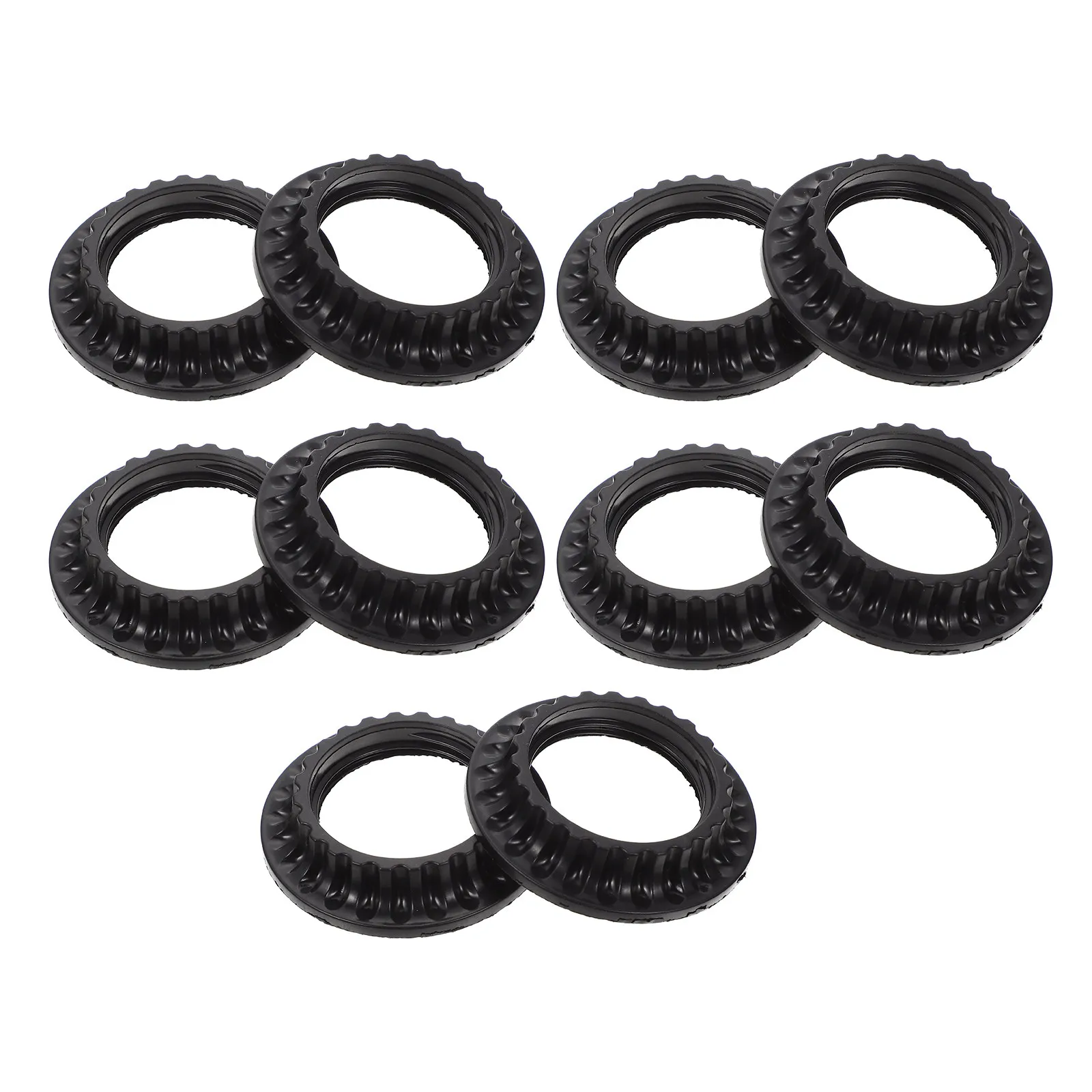 

10Pcs E26 Lamp Holder Fixing Ring Premium Sturdy Plastic Light Fixture Mounting Circle for DIY Home Lighting Installation Lamp