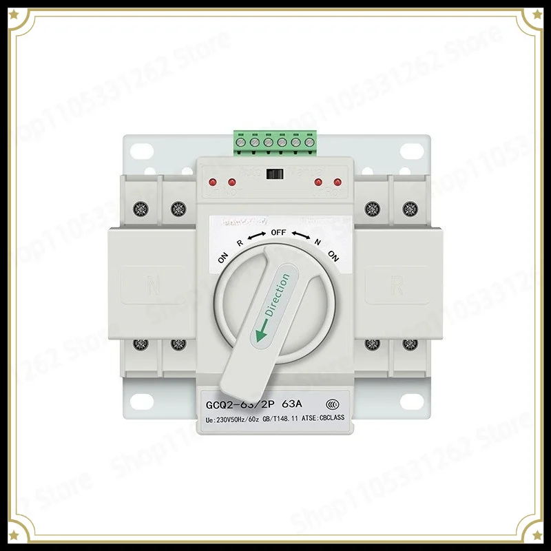 Dual Power Automatic Transfer Switch 220V Inverter Photovoltaic Intelligent Switching 4P Three-phase Four-wire ATS Controller