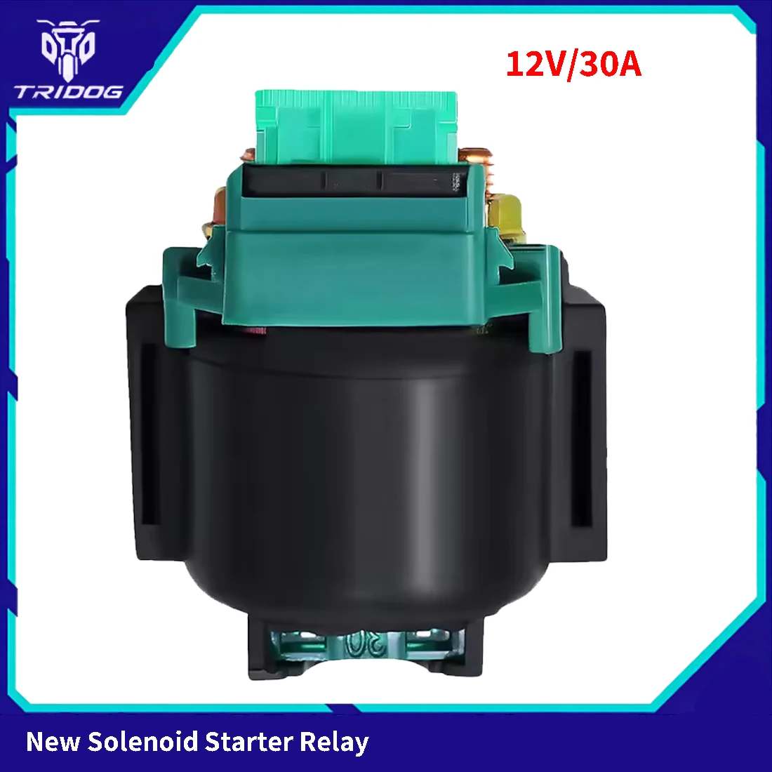 30A Scooter Starter Relay Solenoid For Piaggio MP3 400CC 500CC X-EVO X10 X9 125CC 350CC 3-5Ω Coil 12V Motorcycle Parts 6