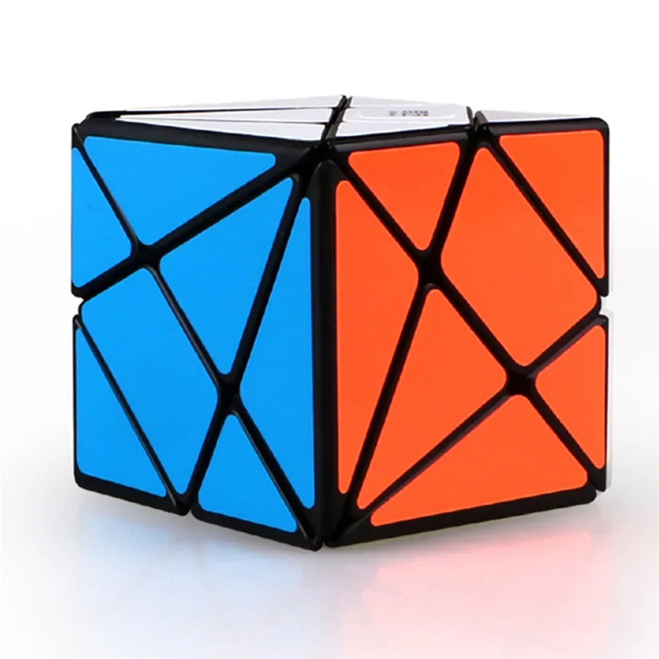 

QIYI Jingang Axis Magic Cube Change Irregularly Jingang Professional Puzzle Speed Cube with Frosted Sticker 3x3x3 Body Cube
