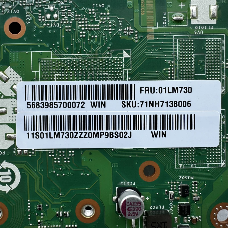 Imagem -05 - Placa-mãe para Lenovo Ideapad 01lm730 A34024iwl 22iwl E0c20 La-h031p com I38145u Uma Ddr4 100 Testado