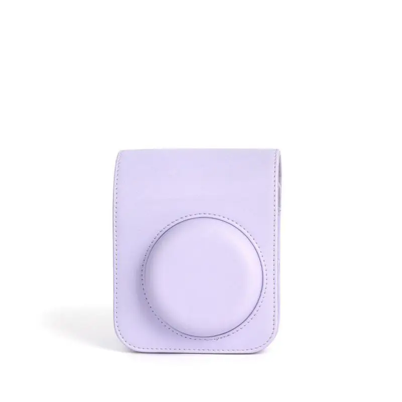 Чехол из искусственной кожи для камеры Instax Mini 12 с плечевым ремнем — фото товара