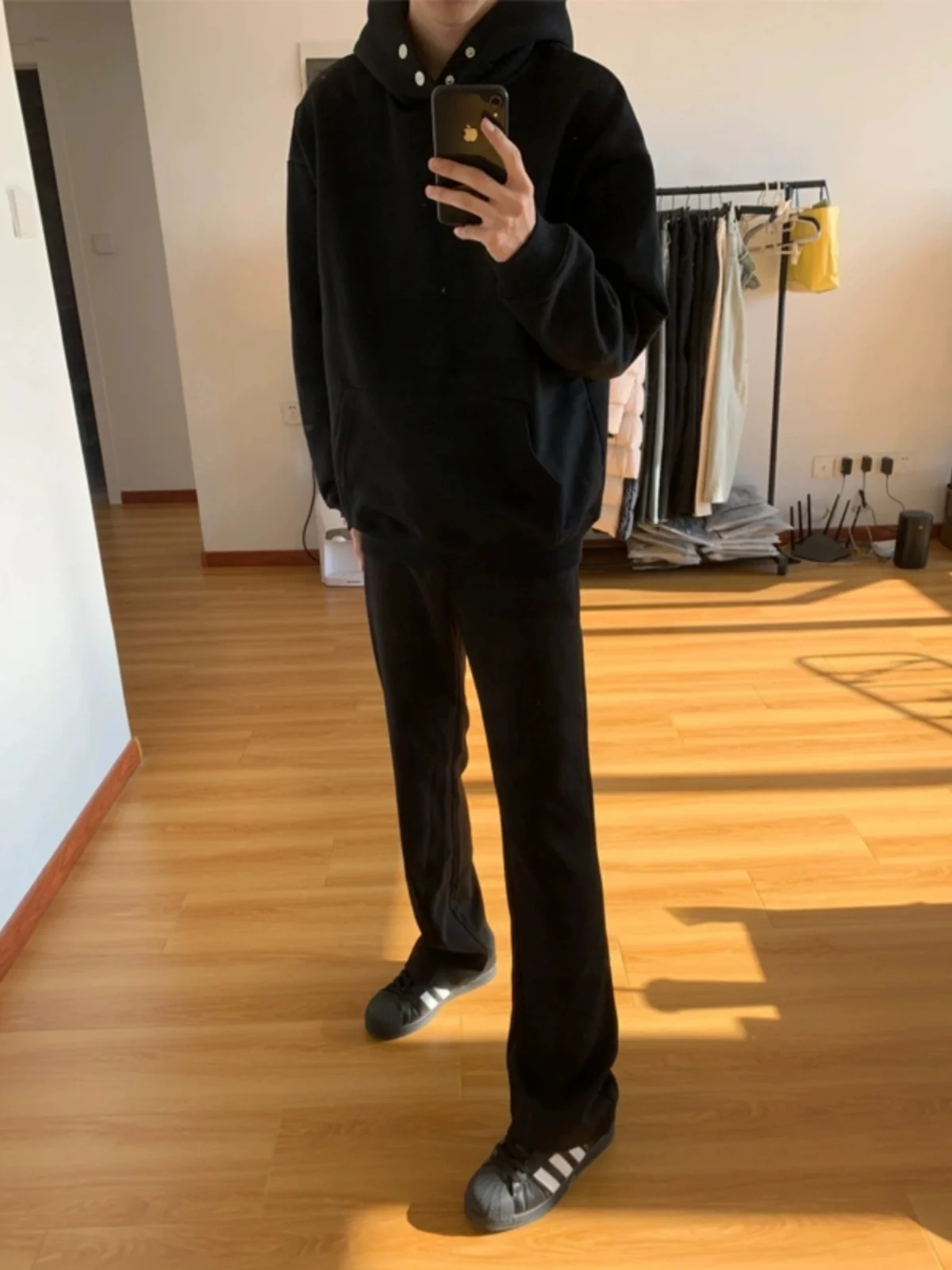 

Cleanfit Bla Casual Straight Leg Jeans American High Street Sle Slimming Pants Youthful Trendy Bootcut Long Trousers