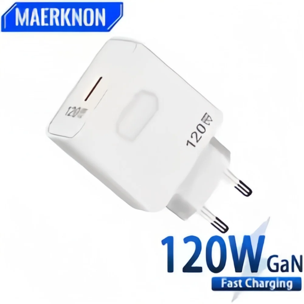 

120W GaN USB Charger Fast Charging 10A USB Type C Cable For iPhone Huawei Samsung Xiaomi Quick Charge USB Phone Charger Adapter