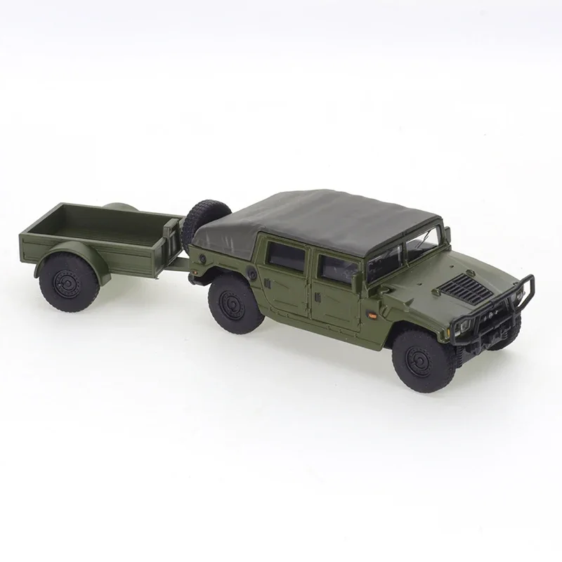 XCARTOYS 1:64 Dongfeng Mengshi Off Road Vehicle Trailer Military Alloy Car Model Small Scale Car Model Collection Gift