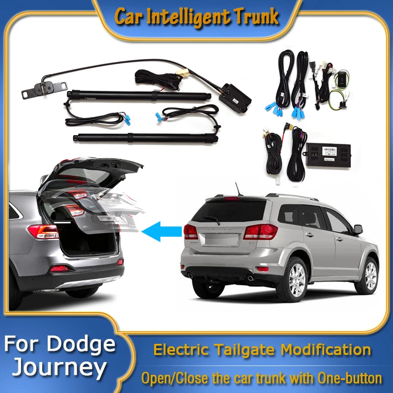 

For Dodge Journey JC 2008~2020 Car Power Trunk Opening Electric Suction Tailgate Intelligent Tail Gate Lift Strut Modification