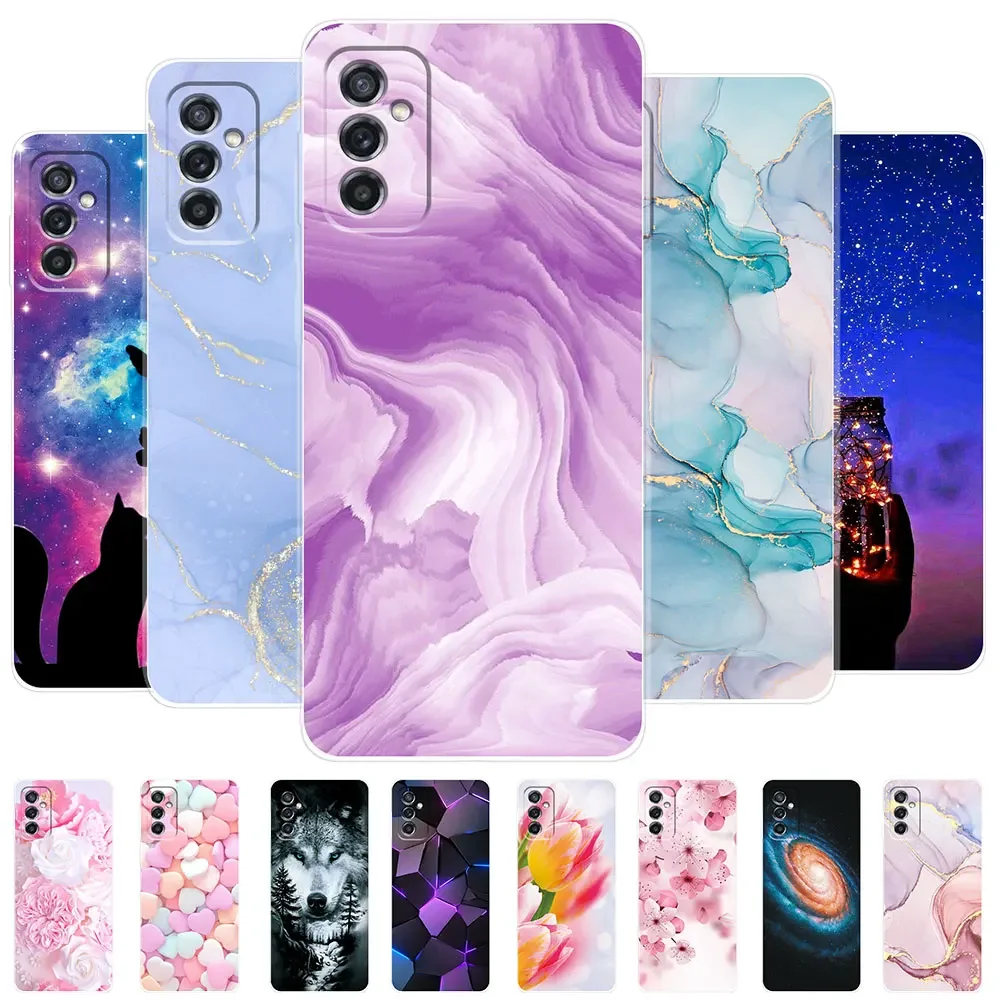 For Samsung Galaxy M52 5G Case Galaxy M23 Transparent Soft Silicone Phone Cases For Samsung M52 M23 Cover M52 5G Fundas Bumper