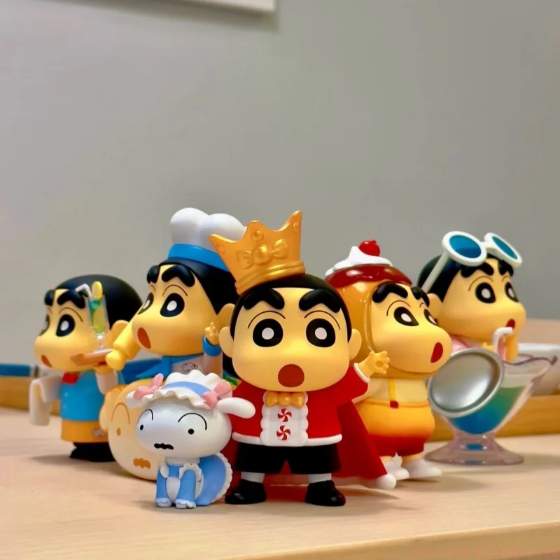 Delicioso serie Kasukabe, caja ciega de moda, figuritas de Anime, juguete coleccionable, adornos de escritorio, tema de dibujos animados Gourmet, regalo de vacaciones