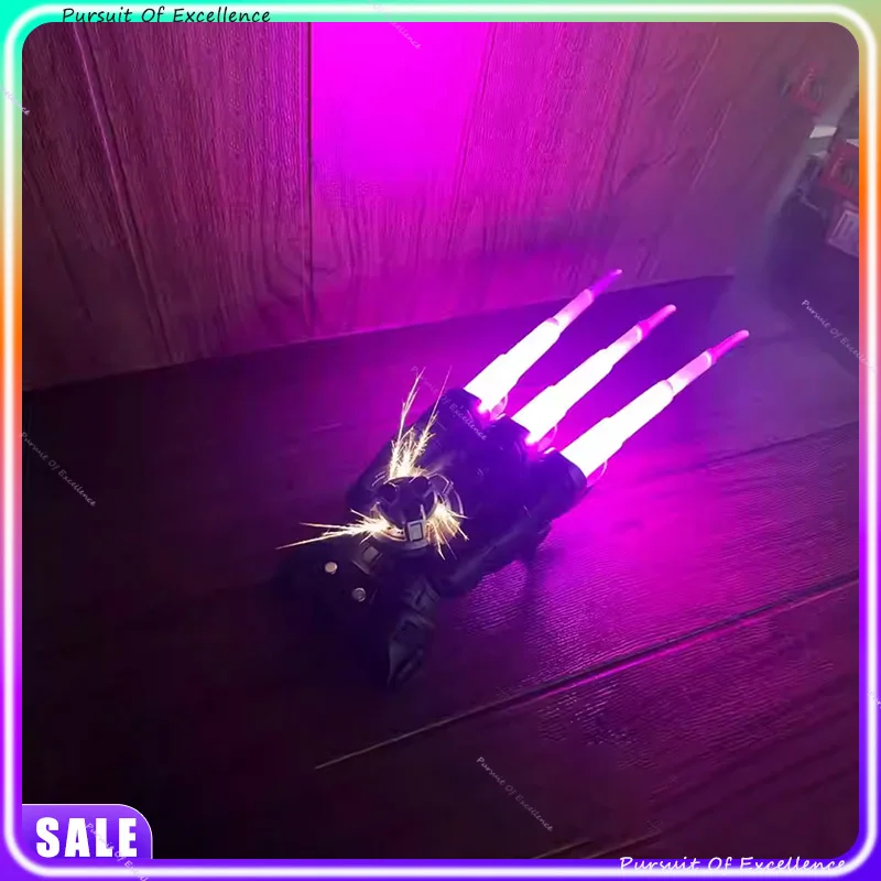 In Stock Newest Light-Up Wolf Claw Retractable Laser Sword Toy | Flint & Glowing Effects Perfect Holiday Surprise Gift for Boys