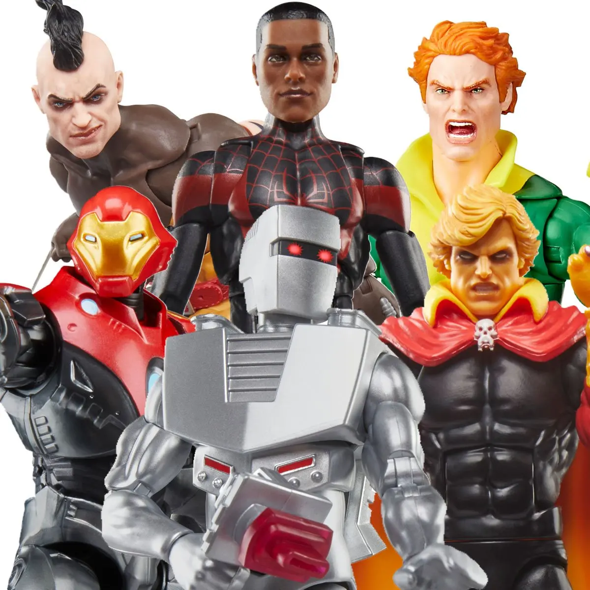 Marvel Legends Adam Warlock Banshee Daken Son of Wolverine Ultimate Ironman Rom Miles Spiderman Comic Retro Figura de acción de 6"