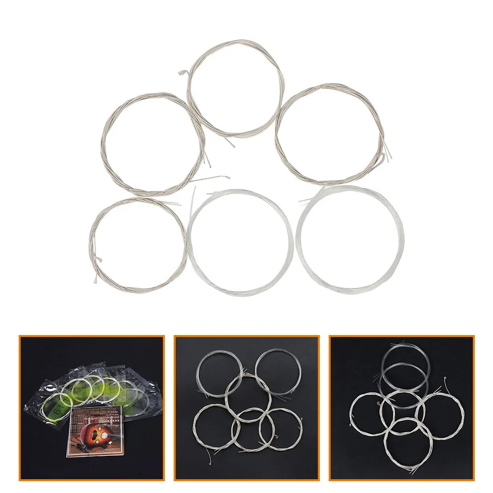 

1Set Oud Strings Replacement Set Nylon Core Durable Clear Sound for Oud Instrument Accessories Universal Nylon Strings