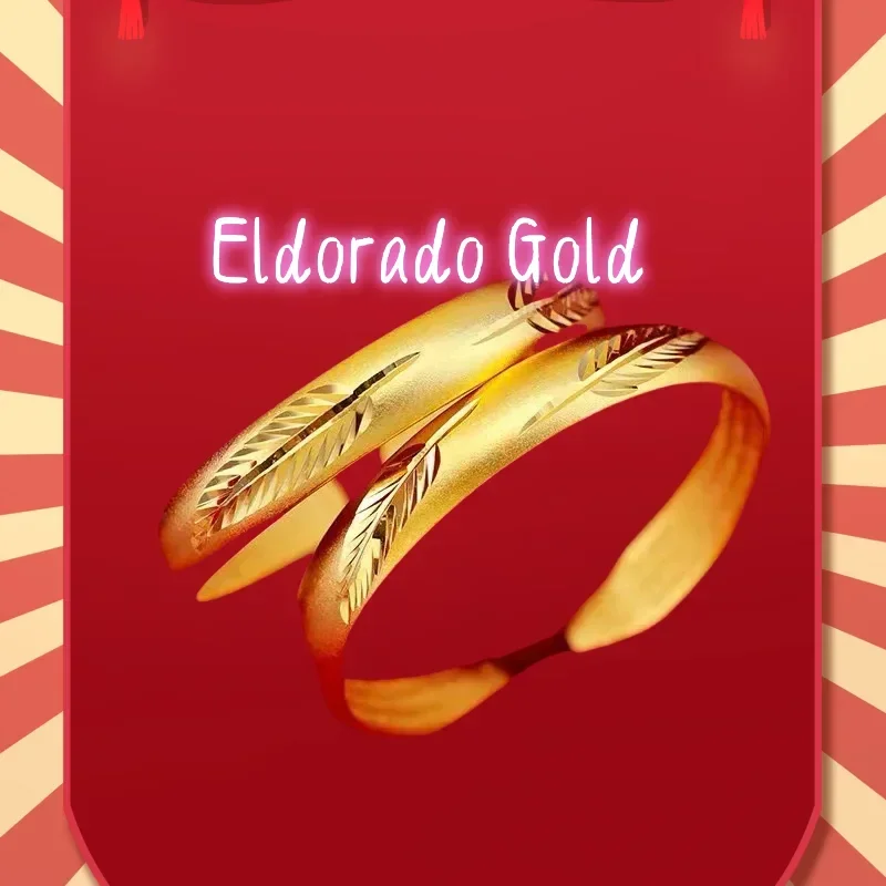 

Браслет Eldorado Gold 2025: высококачественный оригинальный дизайн, золото 750 пробы (18 карат), древняя Сутра Сердца Дхармы, перо, открывающийся браслет для женщин