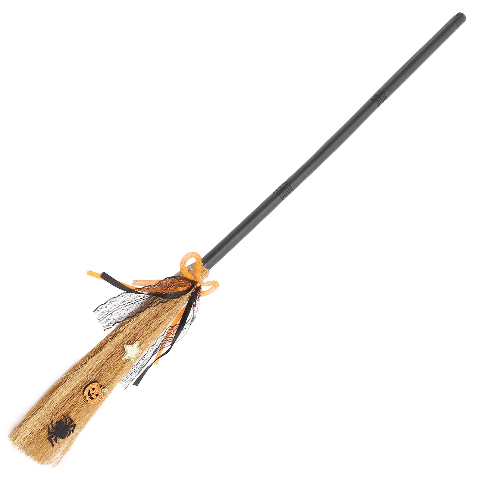 

Пластиковая метла ведьмы, реквизит для украшения вечеринки на Хэллоуин, реквизит для летающей метлы ведьмы, аксессуары для костюма метлы