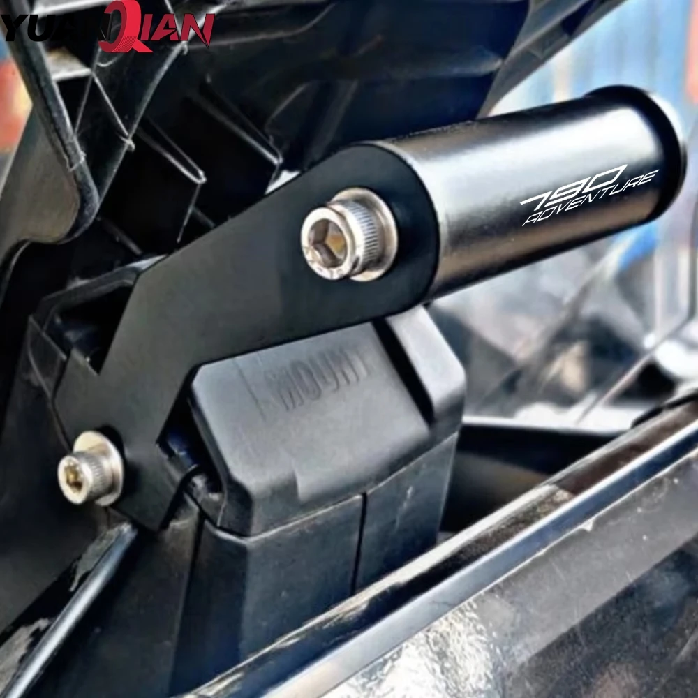 

For 390 790 890 Adventure R S 390Adventure 790Adv 2017-2023 Motorcycle Stand Holder Phone Mobile GPS Navigation Plate Bracket