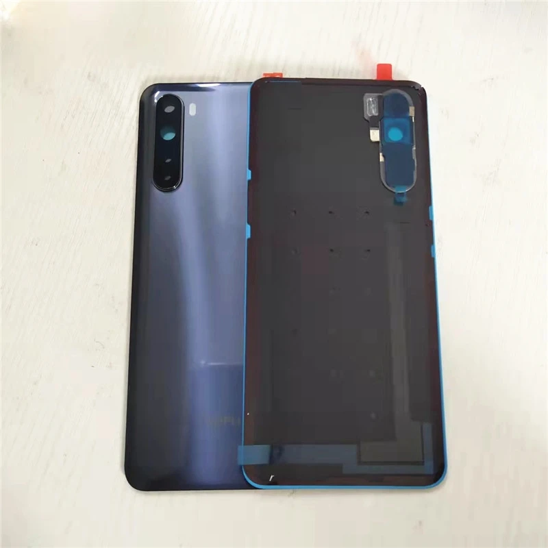 Cubierta de batería trasera para OnePlus Nord, cristal trasero para One plus Nord 5G, carcasa con lente de cámara, novedad