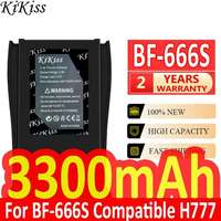 Radio Battery BF-666S 3300mAh For Baofeng Walkie Talkie Compatible With H-777 BF-777S RT21 H777S RT24V Radio BL-1 BF-888S BF-C1