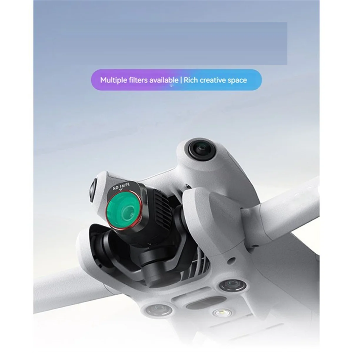 6Pcs Multi-Layer Optical Glass ND Filter Kits ND4PL/ ND8PL/ ND16PL/ND32PL/ND64PL/CPL Filter for DJI Mini 4 Pro