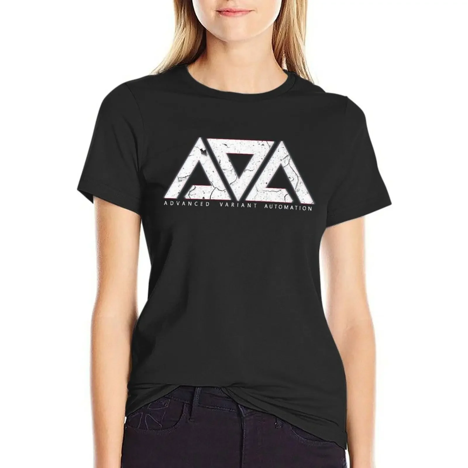 

AVA corp design T-Shirt lady clothes summer tops sports fans cotton t shirts Women