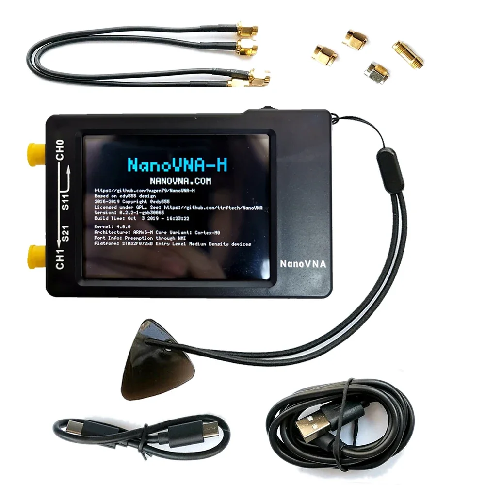 

10KHz -1.5GHz NanoVNA-H 2.8" Touchscreen Network Analyzer Digital Touching Screen Antenna Analyzer