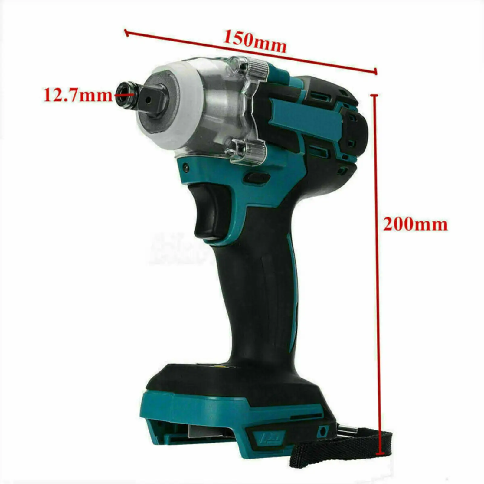 

520Nm Impact Wrench Power Tools Lightweight for Screw Drilling Scaffolding