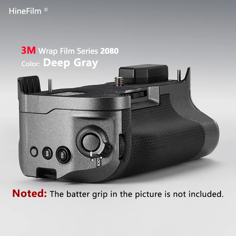 Hinefilm الجلد ل Fujifilm VG-XH كاميرا قبضة البطارية التفاف غطاء الجلد مائي ل Fujifilm X-H2 X-H2S كاميرا قبضة البطارية ملصق