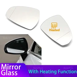 For Audi A3 S3 RS3 RS A S 3 2013-2020 8V0857535D, 8V0857536D Left or Right Mirror Heated Side Mirror Glass Rearview Mirror Lens