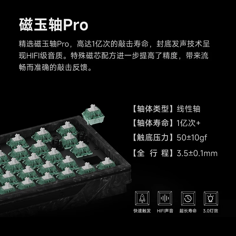 Wlmouse Wanling Shadow63 Magnetic Switch Keyboard Carbon Fiber Keyboard Custom Gamer Mechanical Keyboard Gaming Accessories Gift