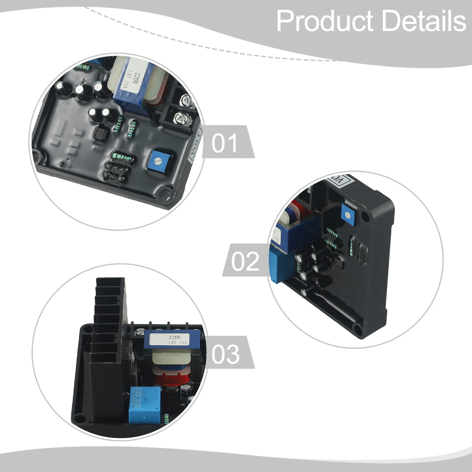 Generator Maintenance ST Alternator Regulator Single Phase AVR Voltage Regulation Rate For Single-phase Generators
