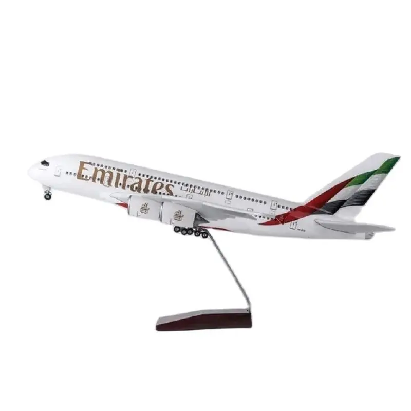 

Scale1:160 Uae Metal Airplane Replica 45.5cm Emirates A380 Airlines Model Diecast Aircraft Model Accessories Kit Decoration