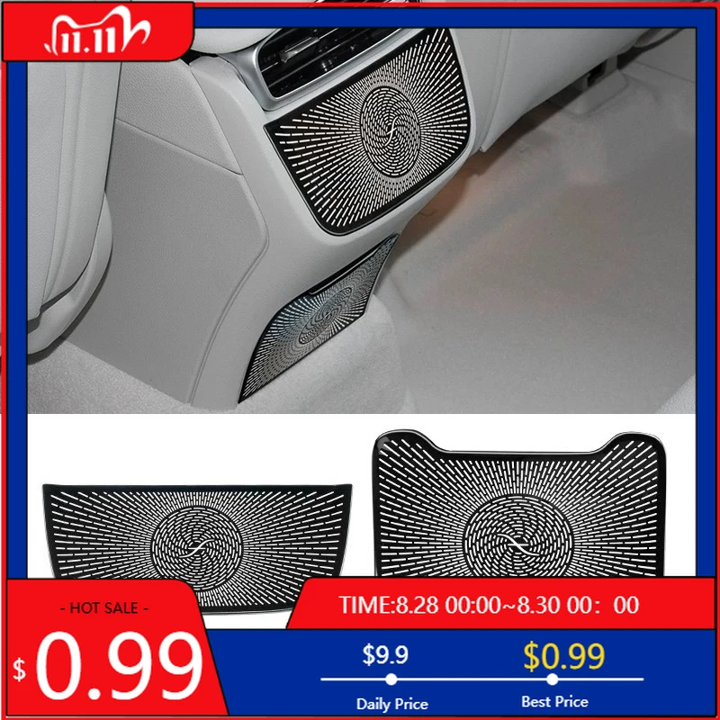 

Interior Stickers Decorative cover for ventilation of car rear air conditioning mattress mat for Mercedes Benz Eqe/Eqesuv V295 2