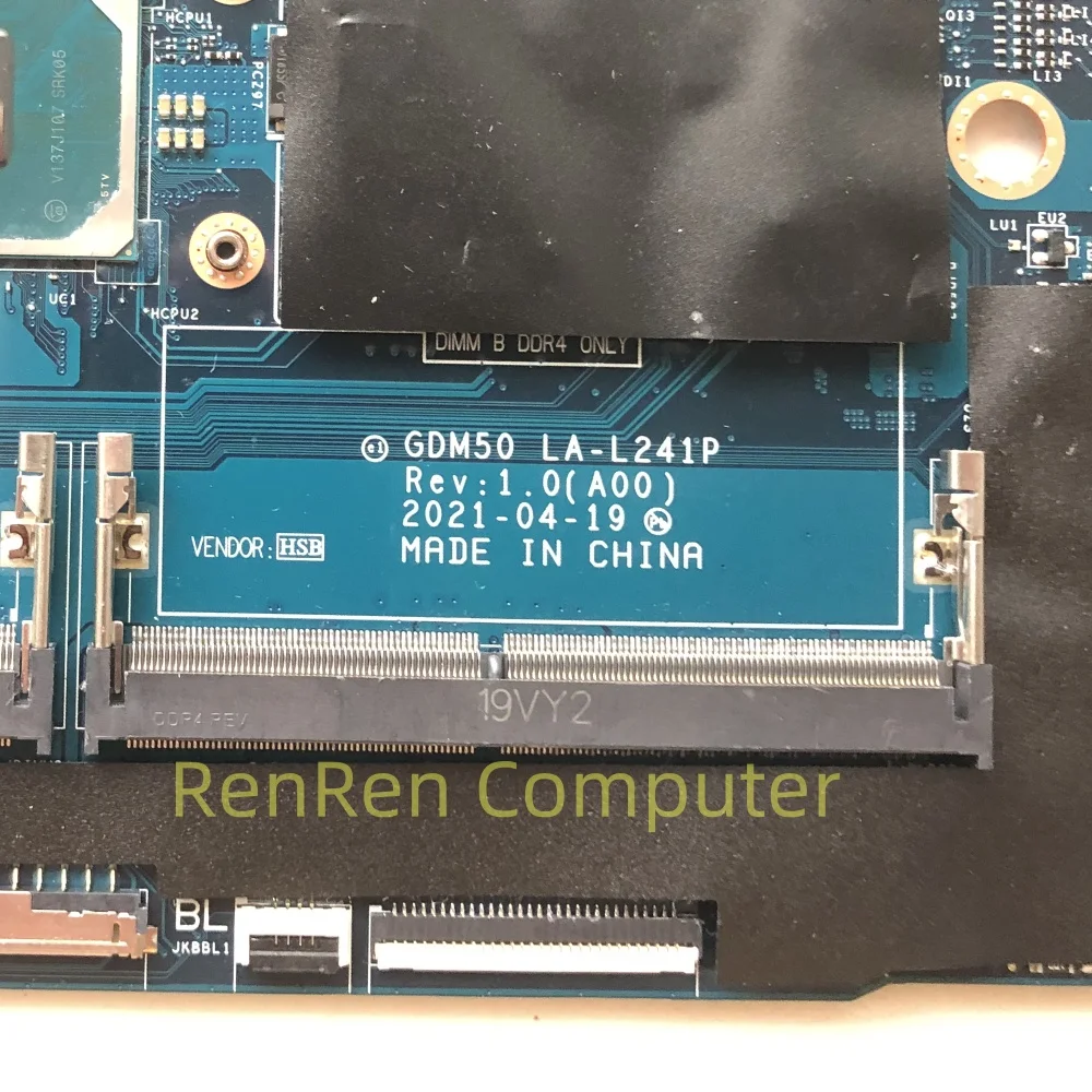 Gdm50 LA-L241P-ラップトップ用マザーボード,dell,inspiron15,3511