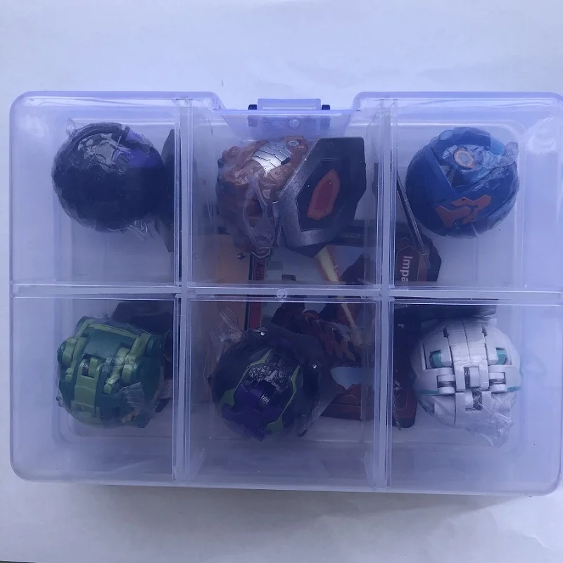 Nieuwe 6,8,10,12,14 Bakuganes Vervorming Speelgoed High-End Pop Gereedschap Speelgoed Opbergdoos Kinderen Verjaardag Kerst Cadeau