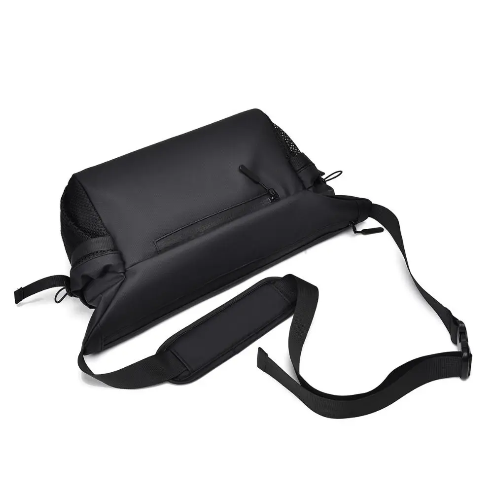

Large Capacity Waterproof Chest Bag Adjustable Strap Korean Men's Shoulder Bag Phone Zipper Casual Mailman Bag Jogging