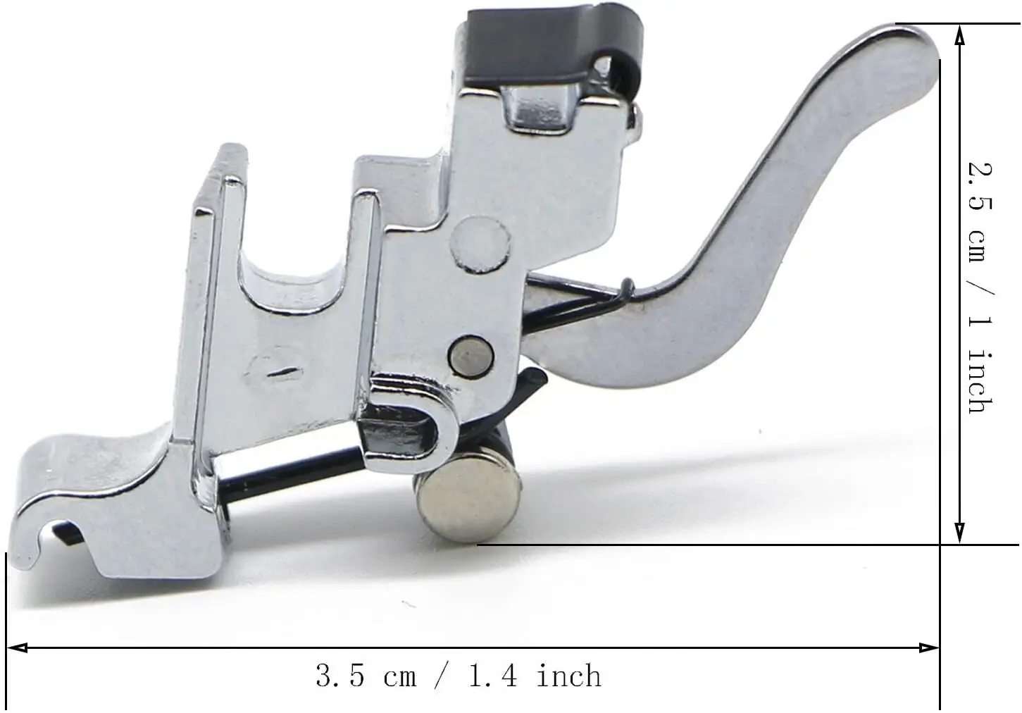 Snap On Low Shank Adapter Presser Foot Holder for Brother Singer Janome Toyota Kenmore Low Shank Sewing Machines by